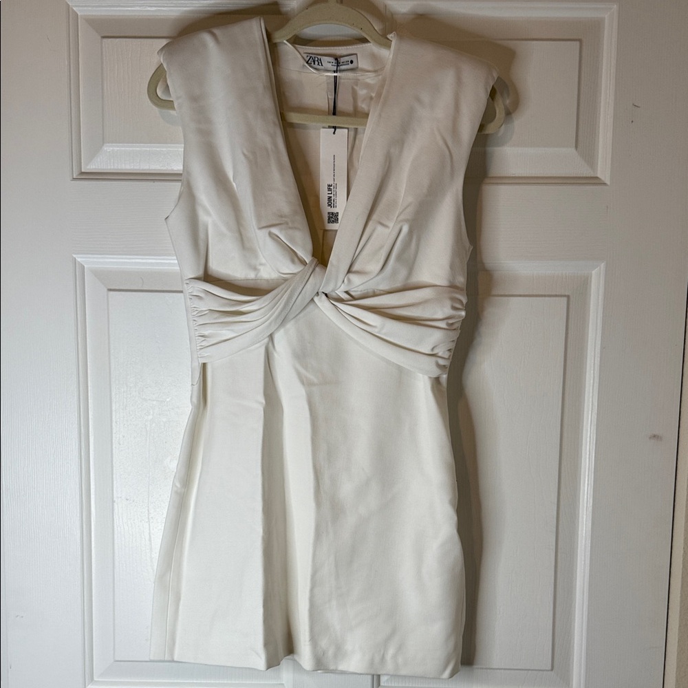 Zara Elegant White Dress